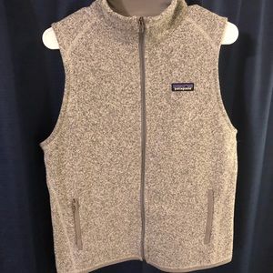 Patagonia Better Sweater Vest—Color: Birch White— Size: Large—Gently Used